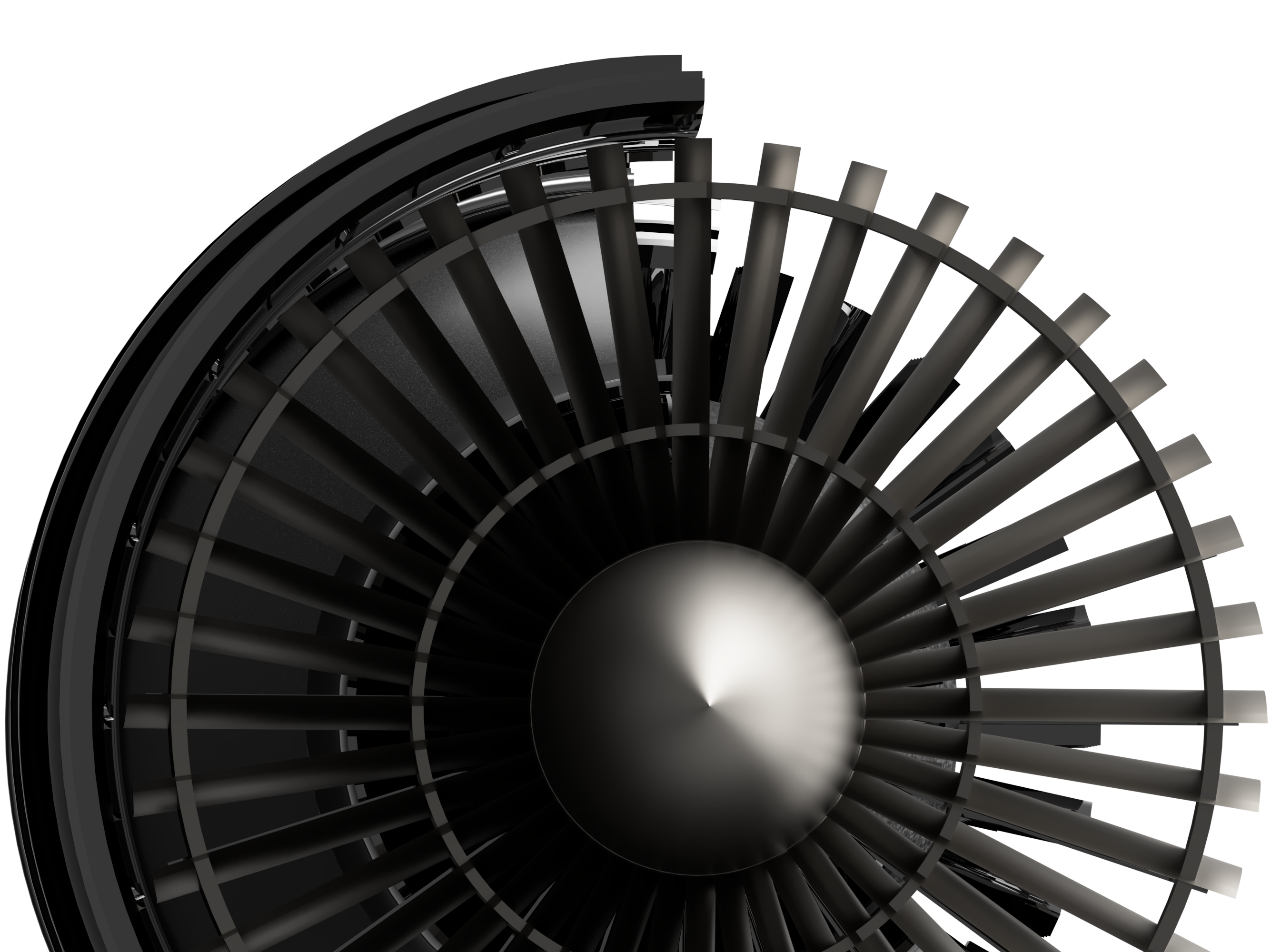 Jet Engine Cutaway